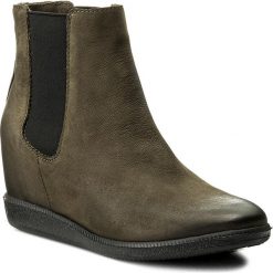 Botki damskie lity: Botki SIMEN - 9615 Oliwka C20