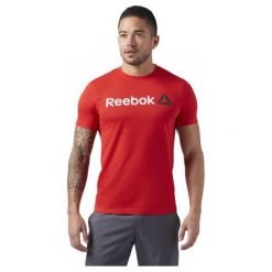 Koszulki sportowe męskie: KOSZULKA REEBOK QQR LINEAR READ CW5377