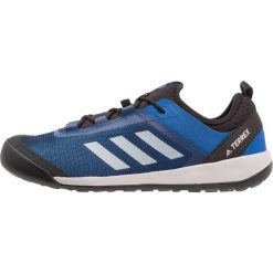Adidas Performance TERREX SWIFT SOLO Buty wspinaczkowe dunkelblau. Niebieskie buty sportowe męskie marki adidas Performance, z tworzywa sztucznego, bez zapięcia, outdoorowe. Za 399,00 zł.