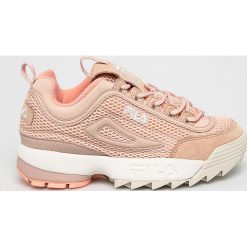 Fila - Buty Disruptor MM Low. Pomarańczowe buty sportowe damskie Fila, ze skóry, sportowe. W wyprzedaży za 319,90 zł.