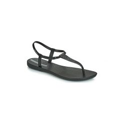 Sandały Ipanema CLASS POP SANDAL. Czarne sandały damskie Ipanema, bez wzorów, bez obcasa, bez zapięcia. Za 109,70 zł.