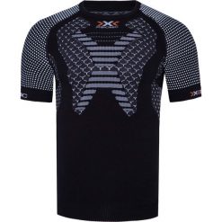 Koszulka X-BIONIC RUNNING MAN THE TWYCE. Czarne koszulki męskie X BIONIC, bez wzorów, sportowe, bez kołnierzyka, bez rękawów. W wyprzedaży za 360,00 zł.