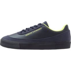 Trampki męskie: Armani Exchange Tenisówki i Trampki sky captain/neon yellow