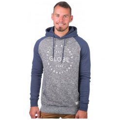 Bluzy męskie: Globe Bluza Męska Windsor Hoodie Ii L Szary