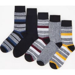 Skarpety 5 pack - Szary. Szare skarpetki męskie marki Reserved. Za 39,99 zł.