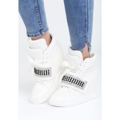 Sneakersy damskie: Białe Sneakersy Stop Me Now