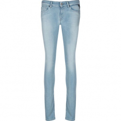 Dżinsy "Luz" - Skinny fit - w kolorze błękitnym. Niebieskie rurki damskie Replay, l. W wyprzedaży za 279,95 zł.