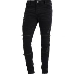 Brave Soul ELBA Jeans Skinny Fit charcoal grey. Szare jeansy męskie Brave Soul. Za 209,00 zł.