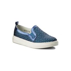 NELLI BLU CM170516-46. Niebieskie półbuty dziewczęce Nelli Blu, bez zapięcia. Za 59,99 zł.