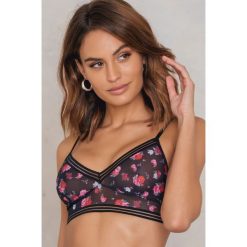 Biustonosze bardotka: NA-KD Lingerie Biustonosz z siateczki – Multicolor
