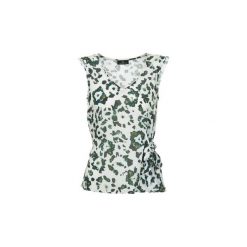 Topy na ramiączkach / T-shirty bez rękawów One Step CEDRE. Białe bluzki damskie marki One Step, bez wzorów, bez kołnierzyka, bez rękawów. Za 335,20 zł.