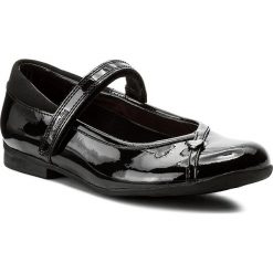 Creepersy damskie: Półbuty CLARKS - Movellolo Jnr 261139597 Black Pat