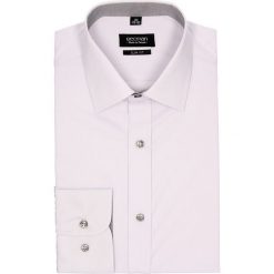 Koszula bexley 2492 długi rękaw slim fit w. Szare koszule męskie Recman, m, bez wzorów, bez kołnierzyka, z długim rękawem. Za 129,00 zł.