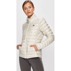 Adidas Performance - Kurtka. Białe kurtki damskie adidas Performance, s, bez wzorów, z poliesteru, krótkie, bez kaptura. W wyprzedaży za 319,90 zł.