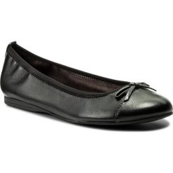 Baleriny TAMARIS - 1-22129-20 Black Uni 717. Czarne baleriny damskie Tamaris, z materiału. W wyprzedaży za 189,00 zł.