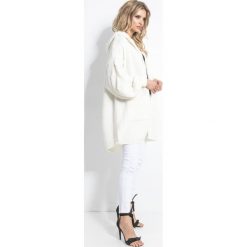 Kardigan F704. Swetry damskie Fobya, xl, bez wzorów, ze splotem. Za 209,00 zł.
