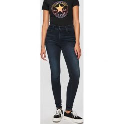 Levi's - Jeansy. Niebieskie jeansy damskie Levi's®, s, z podwyższonym stanem. W wyprzedaży za 209,90 zł.