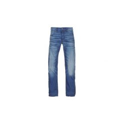 Jeansy straight leg G-Star Raw 3301 STRAIGHT. Niebieskie jeansy męskie G-Star RAW, m, bez wzorów, retro. Za 396,80 zł.