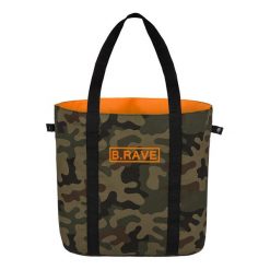 Torba Shopper Dwustronna Camo Fluo Orange. Niebieskie shopper bag damskie marki Pakamera, z syntetyku, duże. Za 180,00 zł.