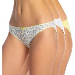Bawełniane figi Lemon - trójpak. Majtki damskie Lama, z bawełny. Za 37,99 zł.