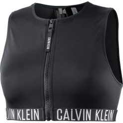 Biustonosz bikini w kolorze czarnym. Czarne stroje kąpielowe dwuczęściowe damskie Najlepsze stroje na plażę, z materiału. W wyprzedaży za 112,95 zł.