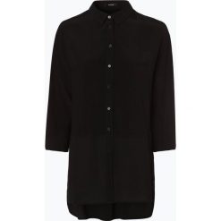 Opus - Bluzka damska – Fersti SP, czarny. Czarne bluzki damskie Opus, bez wzorów, z szyfonu, bez kołnierzyka, bez rękawów. Za 179,95 zł.