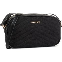 Torebka TWINSET - Tracolla 192TA7191 Nero 00006. Czarne listonoszki damskie Twinset, bez wzorów, ze skóry ekologicznej, na ramię, bez dodatków. Za 539,00 zł.