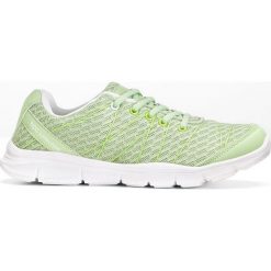 Sneakersy bonprix miętowo-biały. Zielone buty sportowe damskie bonprix. Za 79,99 zł.