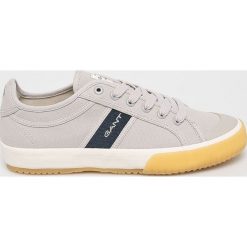 Gant - Tenisówki Snizer. Szare trampki męskie GANT, bez wzorów, z materiału, na sznurówki. Za 299,90 zł.