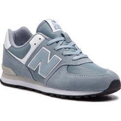 Sneakersy NEW BALANCE - GC574EY Szary. Szare półbuty damskie New Balance, ze skóry. W wyprzedaży za 189,00 zł.