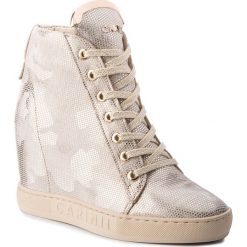 Sneakersy CARINII - B4078 L81-000-000-B88. Żółte sneakersy damskie marki Carinii, ze skóry. W wyprzedaży za 299,00 zł.