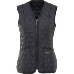 Barbour BETTY INTERACTIVE LINER Kamizelka navy. Niebieskie kurtki damskie Barbour, bez wzorów, z materiału, bez kaptura. Za 419,00 zł.