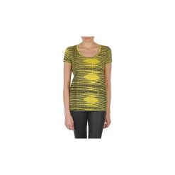 T-shirty z krótkim rękawem Eleven Paris DARDOOT. Żółte t-shirty damskie marki Eleven Paris, xs, bez wzorów, ze lnu, bez kołnierzyka. Za 239,20 zł.