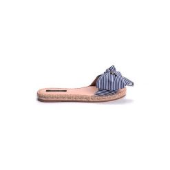 Espadryle Patrizia Pepe 1V1616/A4R2-I2NQ. Niebieskie espadryle damskie Patrizia Pepe, bez wzorów, bez obcasa. Za 249,00 zł.