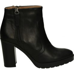Botki - 8060901 NERO. Czarne botki damskie skórzane marki Venezia. Za 199,00 zł.