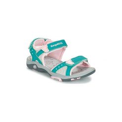Sandały Dziecko Kangaroos K-BELLE. Niebieskie sandały dziewczęce KangaROOS, bez zapięcia. Za 129,00 zł.