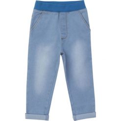TXM Spodnie niemowlęce chłopięce jeans 92 JEANSOWY. Spodnie niemowlęce TXM, bez wzorów, z jeansu. Za 24,99 zł.