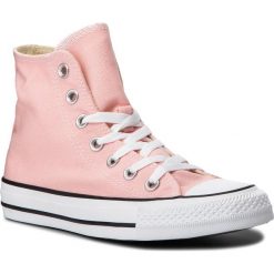 Trampki CONVERSE - Ctas Hi 162113C Storm Pink. Różowe półbuty damskie Converse, bez wzorów, z gumy, bez zapięcia. W wyprzedaży za 209,00 zł.