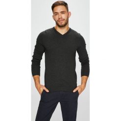 Jack & Jones - Sweter. Szare swetry męskie Jack & Jones, xxl, bez wzorów, z bawełny, bez kołnierzyka, bez kaptura. W wyprzedaży za 79,90 zł.