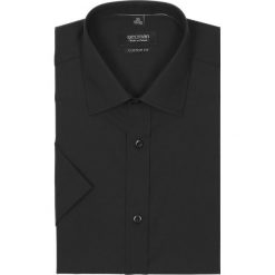 Koszula versone cod4 krótki rękaw custom fit czarny. Czarne koszule męskie Recman, na lato, m, z aplikacjami, z bawełny, klasyczne, z klasycznym kołnierzykiem, z krótkim rękawem. Za 99,00 zł.