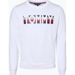 Tommy Hilfiger - Damska bluza nierozpinana, biały. Białe bluzy damskie TOMMY HILFIGER, l, z napisami, bez rękawów, bez kaptura. Za 449,95 zł.