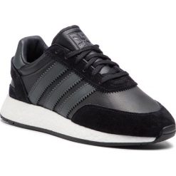 Buty adidas - I-5923 BD7798 Cblack/Carbon/Ftwwht. Czarne buty sportowe męskie Adidas, z zamszu. W wyprzedaży za 389,00 zł.