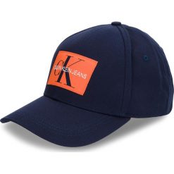 Czapka z daszkiem CALVIN KLEIN JEANS - J Monogram Baseball K40K400256 436. Niebieskie czapki męskie marki Calvin Klein Jeans, z bawełny. Za 159,00 zł.
