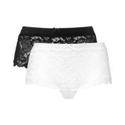 Cellbes Figi 2 Pack czarny biały female czarny/biały 34/36. Czarne majtki damskie Cellbes, z bawełny. Za 119,00 zł.