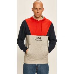 Helly Hansen - Bluza. Szare bluzy męskie Helly Hansen, s, z aplikacjami, z bawełny, z kapturem, bez rękawów, z kapturem. Za 299,90 zł.