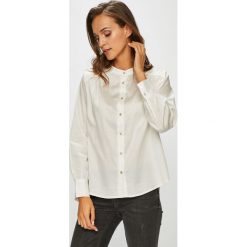 Jacqueline de Yong - Koszula. Białe koszule body marki Jacqueline de Yong, z bawełny, casualowe. W wyprzedaży za 59,90 zł.