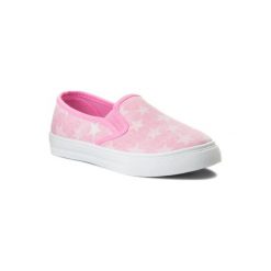 NELLI BLU CS17011. Różowe trampki dziewczęce z materiału. Za 39,99 zł.