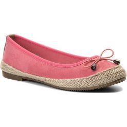 Espadryle JENNY FAIRY WYL1233S-1. Czarne espadryle damskie Jenny Fairy, bez wzorów, ze skóry ekologicznej, bez obcasa. W wyprzedaży za 24,99 zł.
