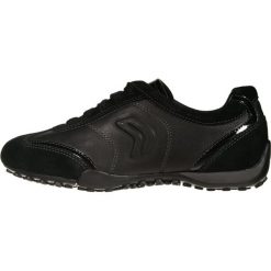 Trampki męskie: Geox SNAKE Tenisówki i Trampki black