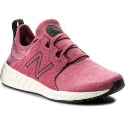 Buty NEW BALANCE - WCRUZHM Różowy. Czerwone buty do biegania damskie New Balance, z materiału. W wyprzedaży za 249,00 zł.